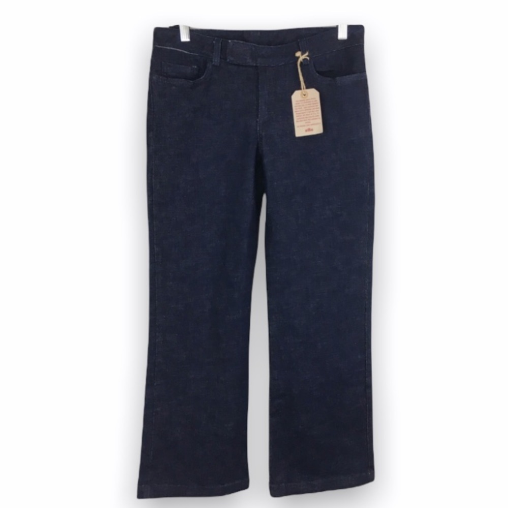 NWT‎ Lucky Brand Dark Wash Crop Cropped Denim Jeans Womens's Size 8 29 NEW